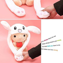 Load image into Gallery viewer, Modern Elegant Winter Interesting Girls Animals Ear Moving Jumping Hats Children and Adults Women Warm Rabbit Winter Caps In Modern Design