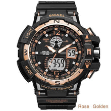 将图片加载到图库查看器,NEW Modern RED Sport Watch For Men and Woman With LED Digital Quartz Display Men's Top Brand Luxury Digital-watch Relogio Masculino In Army Military Popular Design Waterproof 50M