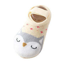 将图片加载到图库查看器,Luxury Modern Baby Socks Infant Walk Socks Toddler Floor Non-slip Cute Cotton Shoes 6 Colors Polyester Socks For Kids