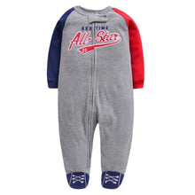 Load image into Gallery viewer, Home Love Romper Fleece Jumpsuit For Newborn Baby Boys And Baby Girl New Born Baby Clothes