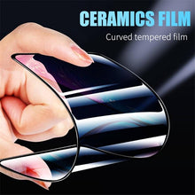 Load image into Gallery viewer, Full Cover Ceramics Screen Protector Explosion-proof Soft Film For iPhone 12 Mini 11 Pro XS Max XR X 8 7 6S Plus SE2 Soft Glass Tempered Glass Screen Protector Compatible iPhone