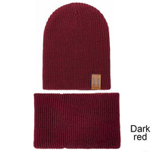 Load image into Gallery viewer, Modern Baby Set Hat Cap and Scrif And Snood Warm Hat Scarf Caps Scarves Knit Hats For Kids