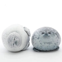 Load image into Gallery viewer, Angry Blob Seal Pillow – Cute 3D Chubby Sea Lion Plush Toy Gift