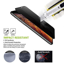 Load image into Gallery viewer, 3Pcs Best Privacy 9H Tempered Glass For iPhone 11 12 13 14 Pro Mini XS MAX X XR 6S 7 8 Plus SE Anti Spy Peep Screen Protector Anti-Spy Anti-Peeping Tempered Glass Screen Film for iPhone