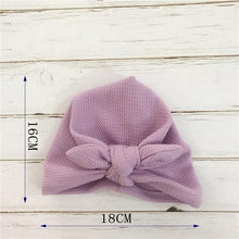 Load image into Gallery viewer, Elegant Flower Baby Hat Toddler Turban Head wraps Kids Bonnet Hat Newborn Baby Hat For Baby Girls