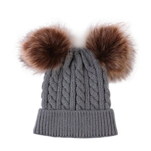 将图片加载到图库查看器,Trend Cute Newborn Baby Winter Warm Hats Infant Kids Girls Boys Knit Hat With Pompom Ball Beanie Caps For Girls