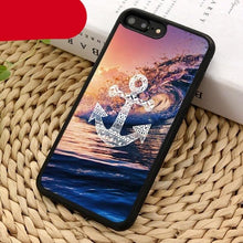 Load image into Gallery viewer, Classical Small Anchors Phone Case Cover For Iphone 14 5 6s 7 8 Plus X Xr Xs 11 12 13 Pro Max Ultra Plus Transparent Mobile Phone Case Anchor Phone Cover