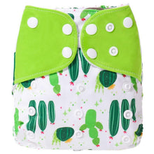 Load image into Gallery viewer, 1Pcs Reusable Cloth Diaper Adjustable Baby Nappies Washable Nappy Durable Baby Diaper