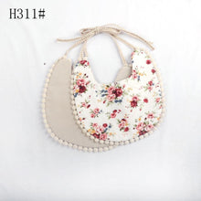 将图片加载到图库查看器,Newborn Baby Boys Girls Cute Saliva Towel Feed e Cotton Bibs Dribble Scarf For Baby Kids