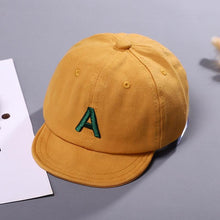 Load image into Gallery viewer, Cotton Baby Adjustable Letter Baseball Caps For Boys & Girl Hats Children Snapback Hip-Hop Sun Hat In Modern Style