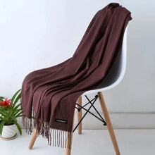 Load image into Gallery viewer, 2022 Tassel Women’s Scarf – Designer Shawl, Wrap & Hijab Pashmina