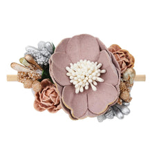 Load image into Gallery viewer, Handmade Luxury Pearl Baby Headbands Bundle Nylon Elastic Newborn Hair Accessories for Girls Kids