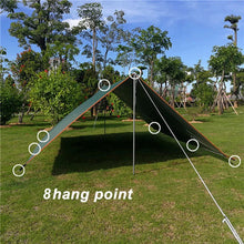 Load image into Gallery viewer, Ultralight Waterproof Tarp Tent – Large Sun Shelter Awning for Camping, Beach & Outdoor Adventures