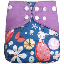 Load image into Gallery viewer, 1Pcs Reusable Cloth Diaper Adjustable Baby Nappies Washable Nappy Durable Baby Diaper