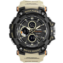 将图片加载到图库查看器,Men's Sports Watches Top Brand Luxury Military Quartz Watch Men Waterproof 50M Shock Digital Whats Relogio Masculino