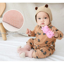 将图片加载到图库查看器,Cute Baby Thickening Furry Mid Floor Socks For Newborn Baby Boys And Girls Soft And Comfortable Footwear