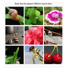 Load image into Gallery viewer, APEXEL 100mm Macro Lens Camera Phone Lens 4K HD Super Macro Lenses CPL Star Filter for iPhonex 13 pro Samsung s9 all smartphone
