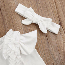 Load image into Gallery viewer, 3PCS/SET Toddler Baby Girl Clothes Romper Top Ruffle Pants Trousers Outfit Autumn Winter Season Styoe For Girls Baby Kids