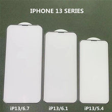 Load image into Gallery viewer, 3Pcs Dust Net Protective Glass For iPhone 13 12 11 Pro XS Max XR 12 Mini Full Cover Protector Tempered Glass on iphone 13 14 Pro Soft Flexible Ceramic Film Screen Protector Compatible with iPhone