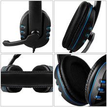 Load image into Gallery viewer, Gaming Headphones 3.5mm Wired Game Headset Noise Canceling Earphone with Microphone Volume Control for PC Laptop Smart Phone