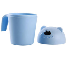将图片加载到图库查看器,Baby Kids Cartoon Bear Bathing Cup Baby Shower Shampoo Cup Bailer Baby Shower Water Spoon Hair For Kids
