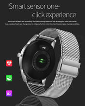 Load image into Gallery viewer, Modern Luxury New Smart Watch For Men and Women LED Color Screen And With Heart Rate Blood Pressure Tracker With Multi-Function Mode Sport Smartwatch fitness Tracker