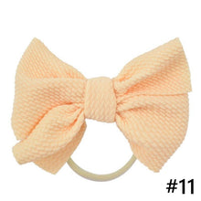 将图片加载到图库查看器,Headband Bow Girl Headbands Nylon Elastic Hair Accessories Photography Props For Baby Girls In Elegant Design