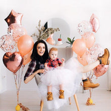 将图片加载到图库查看器,14Pcs Multi Confetti Balloons For Happy Birthday Party Balloons In Several Luxury Variant Helium Ballons For Celebrations for Boy Girls and Babies party