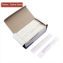 将图片加载到图库查看器,50pc 100pcs/lot Disposable Wooden Waxing Wax Tongue Depressors Sterilized Individually Paper Packing Tattoo Accessories Supplies