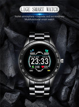 Load image into Gallery viewer, Smart Watch For Men With LED Screen and Heart Rate Monitor Blood Pressure Fitness tracker Sport waterproof Smartwatch