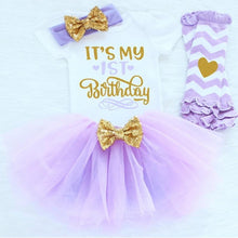 将图片加载到图库查看器,Princess Girls Tutu Dress Toddler Kids Clothes Baby Baptism 1st First Birthday Outfits Dress For Birthday Party