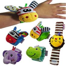 将图片加载到图库查看器,Cute Wristband Rattles For Baby Kids Rattle Toys Soft Educational Toys For Kids Baby Girls & Boys Perfect Baby Gift