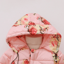 将图片加载到图库查看器,Designer Luxury Elegant New Winter Baby Outerwear Hooded Printed Cotton Padded Jacket and Coats For Babies and Girls Kids