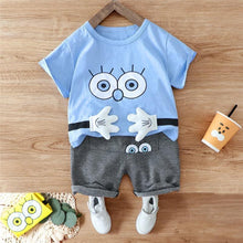 Load image into Gallery viewer, Fashion Infant Clothing Set for Boys and Girls Cute Summer Casual Clothes Set Top+Shorts Kids Clothes Summer Edition T shirt and Pants Set