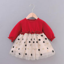 将图片加载到图库查看器,Modern Retro Baby Girls Dresses For Baby Princess Dress Infant 1st Year Birthday Party Dress Newborn Baby Clothes