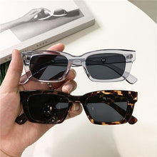 Load image into Gallery viewer, New Women Rectangle Vintage Sunglasses Brand Designer Retro Points Sunglasses Female Lady Eyeglass Cat Eye
