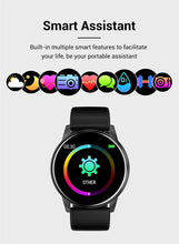 Load image into Gallery viewer, New Smart Unsiex Luxury Watch For Men and Women With 1.3 Color Screen and Heart Rate Blood Pressure For Sport Multifunctional Waterproof Smartwatch