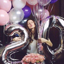 Load image into Gallery viewer, Helium Modern 32inch Luxury Ballon Number Foil Ballons For Party and Celebrations Modern Decoration for Celebration