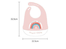 将图片加载到图库查看器,Modern Baby Bibs Waterproof Silicone Feeding Baby Saliva Towel Newborn Cartoon Aprons Baby Bibs Adjustable Burp for Baby Kids