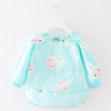 将图片加载到图库查看器,Modern Luxury NEW Baby Cute Cartoon Waterproof Long Sleeve Apron Baby Feeding Bib for Children Baby and Kids