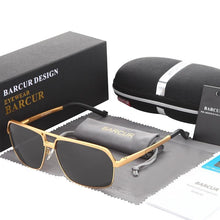 Load image into Gallery viewer, Luxury Elegent Aluminum Polarized Mens Sunglasses Mirror Sun Glasses Square Goggle Eyewear Accessories For Men Or Women With UV400 Protection