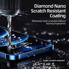 将图片加载到图库查看器,2PCS Screen Protector Tempered Glass For iPhone 14 13 12 Pro Max Full Cover Protective Glass For iPhone 13 Pro Max 9H Hardness Anti-Scratch Shockproof Protection Screen Cover Shield