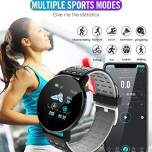 Load image into Gallery viewer, New Bluetooth Smart Watch For Men and Woman With Multifunction Blood Pressure Smartwatch Sport Tracker Band For Android IOS and WhatsApp Connection