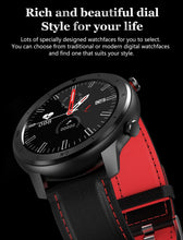 将图片加载到图库查看器,Modern Full Round Touch Display Smart Watch for Men In Business Luxury Style With IP68 Waterproof Protection and Heart Rate Blood Pressure Monitor 5 Days Standby Smartwatch
