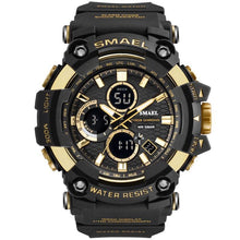 将图片加载到图库查看器,Men's Sports Watches Top Brand Luxury Military Quartz Watch Men Waterproof 50M Shock Digital Whats Relogio Masculino