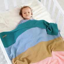 将图片加载到图库查看器,Baby Blankets Knitted Swaddle Wrap Envelopes for Stroller Bedding Blankets for Infants Soft Warm Sleep Covers Blanket for Kids