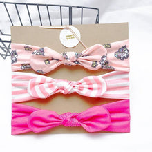 将图片加载到图库查看器,Baby Headbands For Newborn Hair Band Cute Baby Bow Flower Elastic Bow Headwear Kids Gifts Girl Hair Accessories
