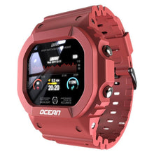 Load image into Gallery viewer, Ocean Army Smart Watch For Menand Woman For Fitness and Sport With Tracker Blood Pressure Message Push Heart Rate Monitor and Clock Smartwatc For Android