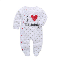 Load image into Gallery viewer, Baby Boy Rompers Long Sleeve Deer Head Infant Newborn Jumpsuit Outfits For Girls and Boys Pajamas