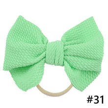 将图片加载到图库查看器,Headband Bow Girl Headbands Nylon Elastic Hair Accessories Photography Props For Baby Girls In Elegant Design
